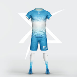 Uniforme de Futbol Modelo Celeste